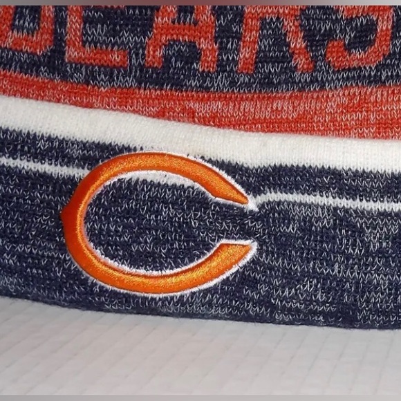 NFL Chicago Bears Winter Hat Beanie New - No Paper Tag - Picture 2 of 6
